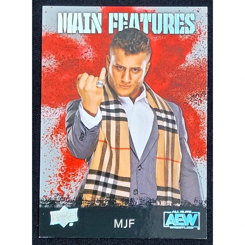 2021 UPPER‎ DECK AEW MJF MAIN FEATURES SILVER SP INSERT